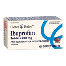 Pain Relief Foster & Thrive™ 200 mg Strength Ibuprofen Tablet 100 per Bottle