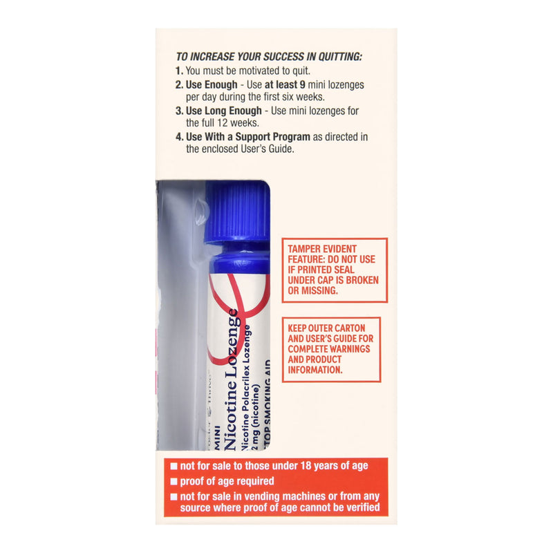 Stop Smoking Aid Foster & Thrive™ 2 mg Strength Lozenge