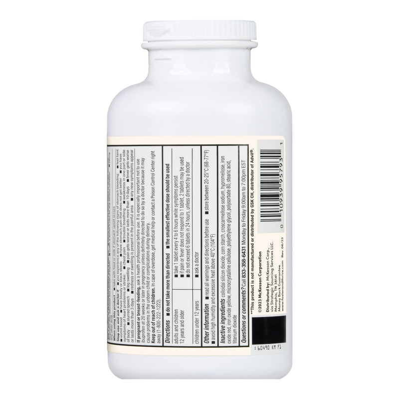 Pain Relief Foster & Thrive™ 200 mg Strength Ibuprofen Tablet 500 per Bottle