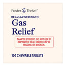 Gas Relief Foster & Thrive™ 80 mg Strength Chewable Tablet 100 Tablets