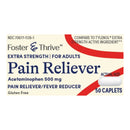 Pain Relief Foster & Thrive™ 500 mg Strength Acetaminophen Caplet 50 per Bottle
