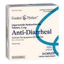 Anti-Diarrheal Foster & Thrive™ 2 mg Strength Caplet 24 per Box