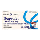Pain Relief Foster & Thrive™ 200 mg Strength Ibuprofen Caplet 100 per Bottle