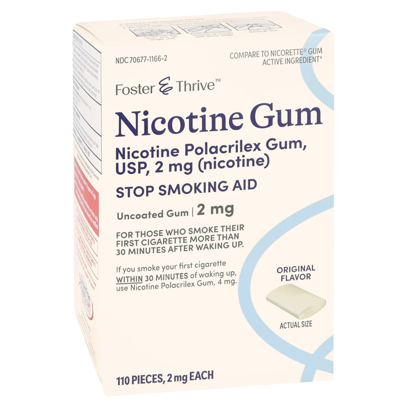 Stop Smoking Aid Foster & Thrive™ 2 mg Strength Gum