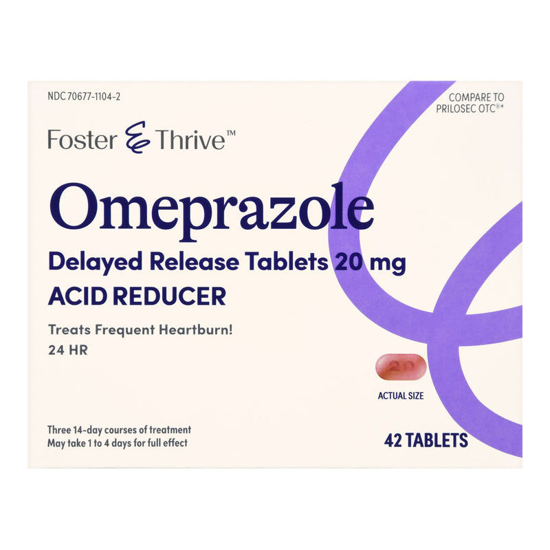 Antacid Foster & Thrive™ 20 mg Strength 20 mg Strength 42 per Box
