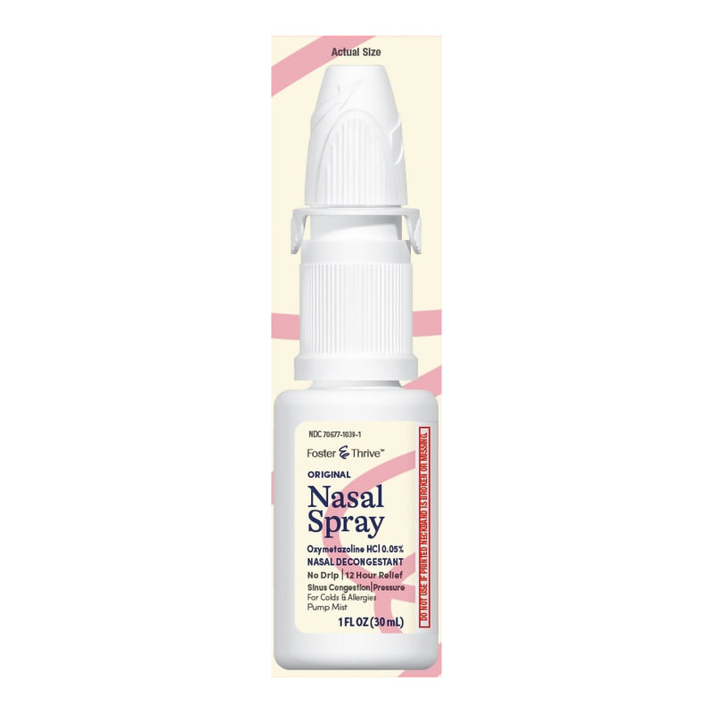 Sinus Relief Foster & Thrive™ 0.05% Strength Nasal Spray 1 oz.