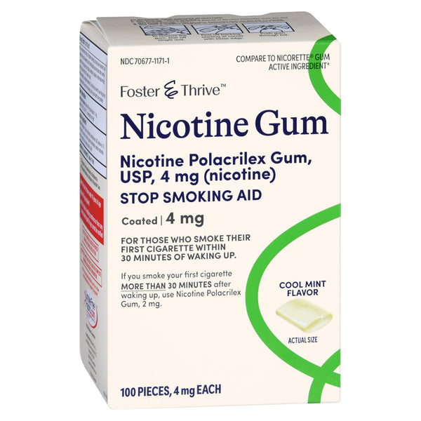 Stop Smoking Aid Foster & Thrive™ 4 mg Strength Gum
