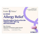 Allergy Relief Foster & Thrive™ 180 mg Strength Tablet 30 per Box