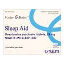 Sleep Aid Foster & Thrive™ 32 per Box Tablet 25 mg Strength