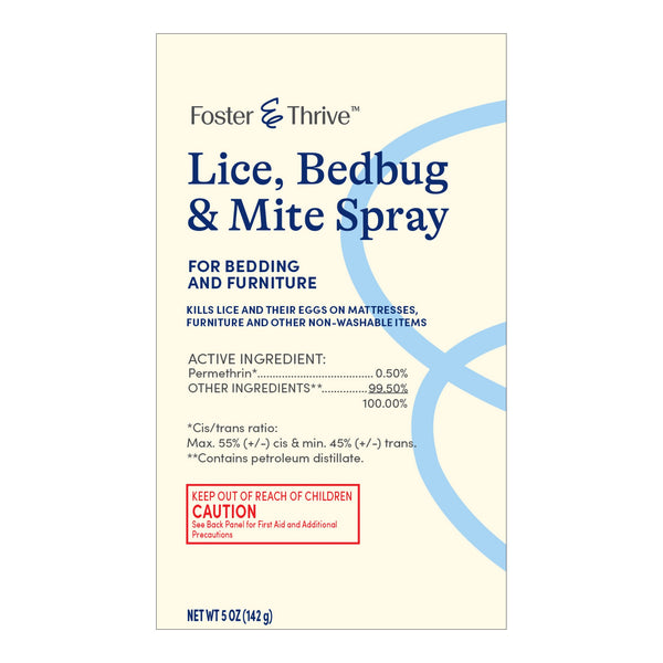 Lice Treatment for Durable Goods Foster & Thrive™ Aerosol Spray Liquid 5 oz. Can NonSterile