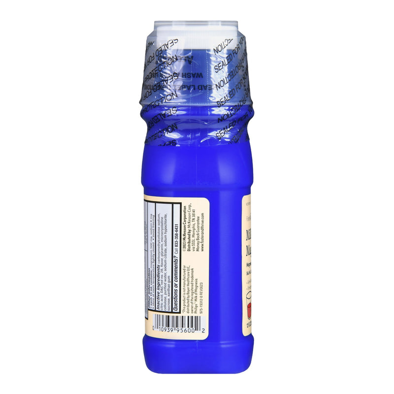 Laxative Foster & Thrive™ Cherry Flavor Oral Suspension 12 oz. 400 mg / 5 mL Strength Magnesium Hydroxide