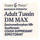 Cold and Cough Relief Foster & Thrive™ 20 mg; 400 mg / 20 mL Strength Liquid 4 oz.