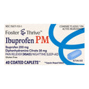 Nightime Pain / Allergy Relief Foster & Thrive™ 200 mg - 38 mg Strength Ibuprofen / Diphenhydramine Capsule 40 per Bottle