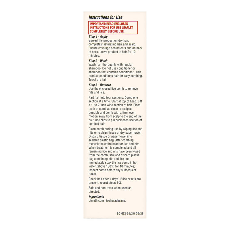 Lice Shampoo Foster & Thrive® 3.4 oz.