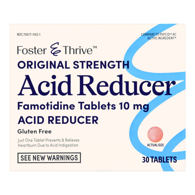 Antacid Foster & Thrive™ 10 mg Strength Tablet 30 per Box