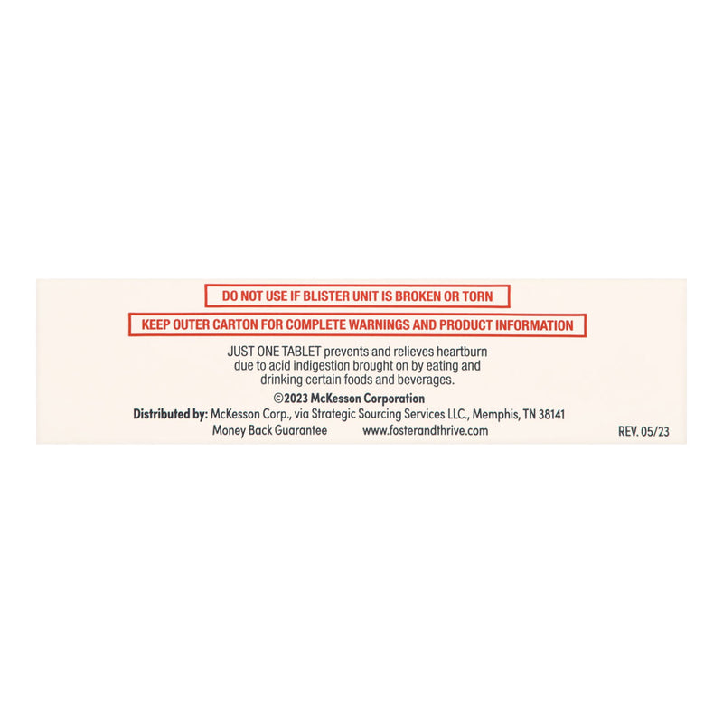 Antacid Foster & Thrive™ 10 mg Strength Tablet 30 per Box