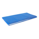 McKesson Sterilization Wrap White / Blue 24 X 24 Inch Dual Layer SMS Polypropylene