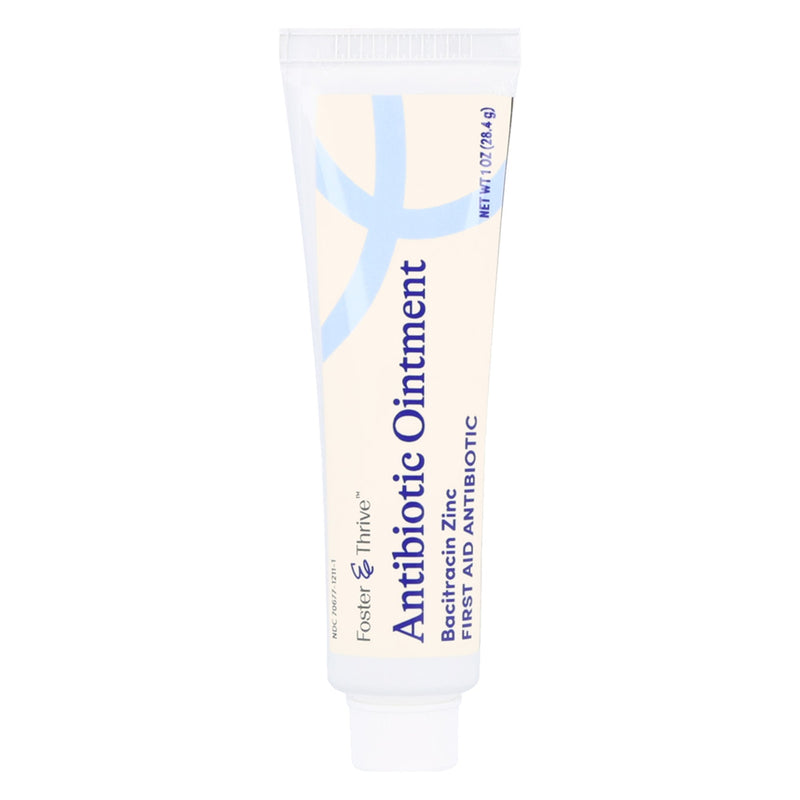 First Aid Antibiotic Bacitracin Foster & Thrive™ Ointment 1 oz. Tube