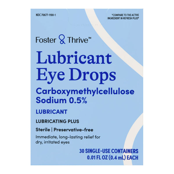 Eye Lubricant Foster & Thrive™ 0.01 oz. Eye Drops