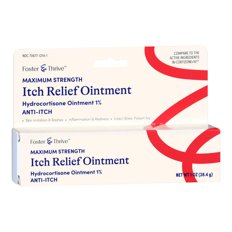 Itch Relief Foster & Thrive™ 1% Strength Ointment 1 oz. Tube