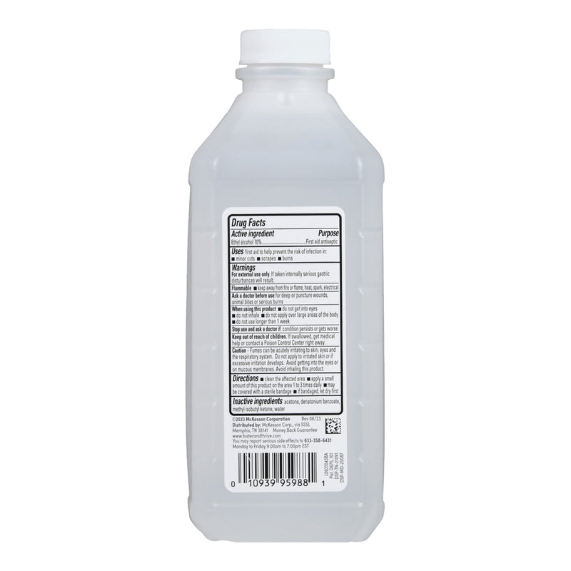 Antiseptic Ethyl Alcohol Foster & Thrive™ Topical Liquid 16 oz. Bottle