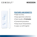 Drugs of Abuse Test Kit McKesson Consult™ Fentanyl (OTC Approved) 5 Tests CLIA Waived