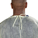 Protective Procedure Gown McKesson One Size Fits Most Yellow NonSterile Not Rated Disposable