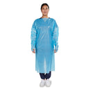 Protective Procedure Gown McKesson X-Large Blue NonSterile Not Rated Disposable