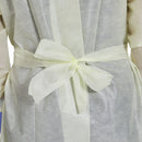 Protective Procedure Gown McKesson One Size Fits Most Yellow NonSterile AAMI Level 2 Disposable