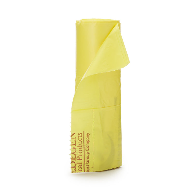 Infectious Linen Bag McKesson 30 to 33 gal. Yellow Polyethylene 8 X 23 X 41 Inch