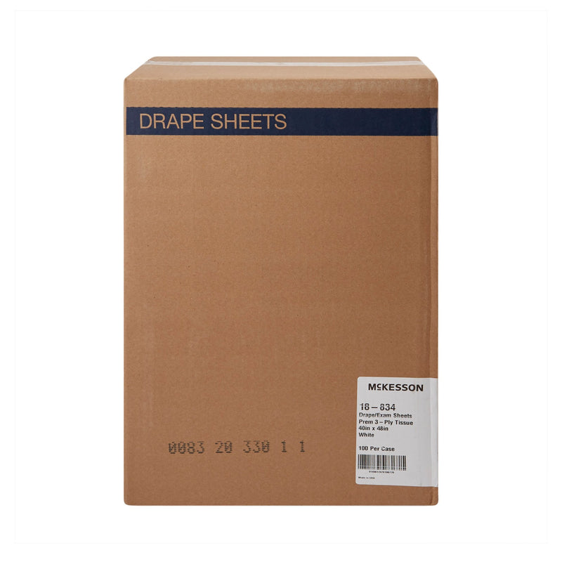 General Purpose Drape McKesson Physical Exam Drape 40 W X 48 L Inch NonSterile