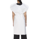 Patient Exam Gown McKesson One Size Fits Most White Disposable