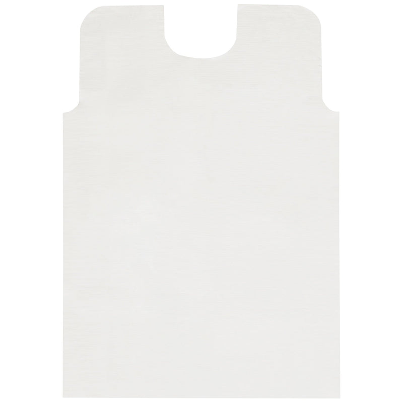 Patient Exam Gown McKesson One Size Fits Most White Disposable