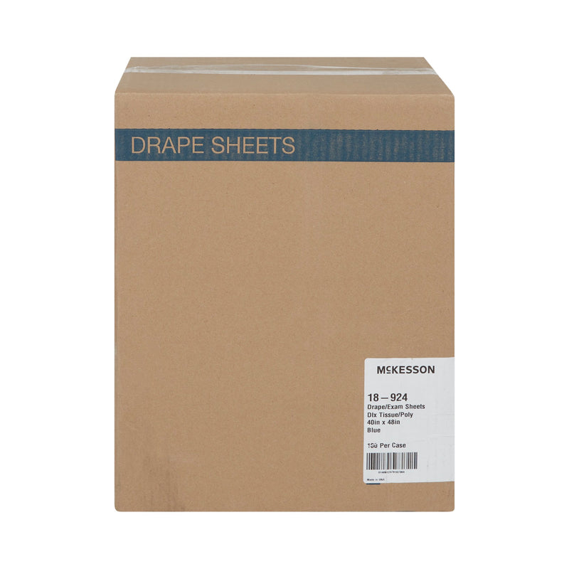 General Purpose Drape McKesson Physical Exam Drape 40 W X 48 L Inch NonSterile
