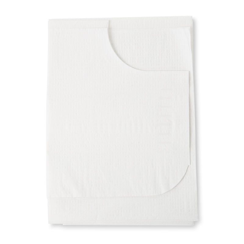Patient Exam Gown McKesson One Size Fits Most White Disposable