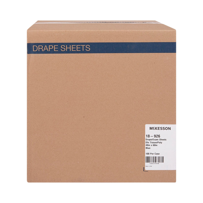 General Purpose Drape McKesson Physical Exam Drape 40 W X 60 L Inch NonSterile