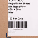 General Purpose Drape McKesson Physical Exam Drape 40 W X 60 L Inch NonSterile