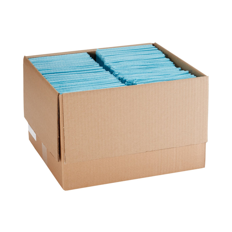 Procedure Towel McKesson 13 W X 18 L Inch Blue NonSterile