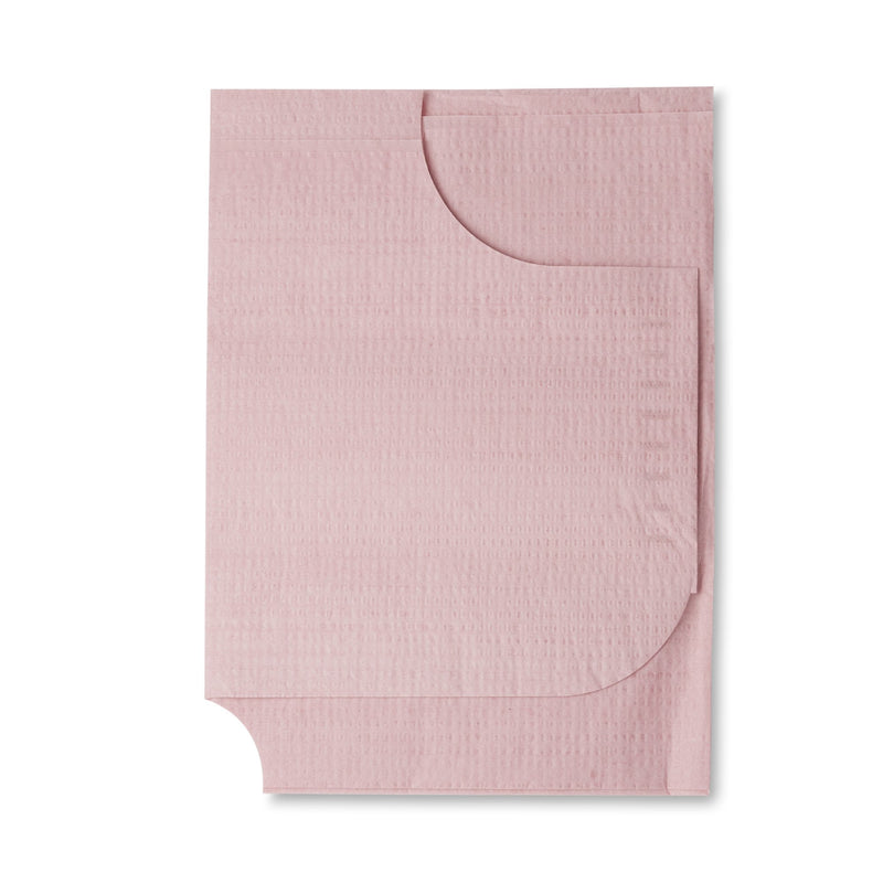 Exam Cape McKesson Mauve Front / Back Opening Without Closure Unisex