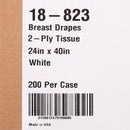 General Purpose Drape McKesson Breast Drape 24 W X 40 L Inch NonSterile