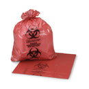 Biohazard Waste Bag McKesson 45 to 55 gal. Red Polyethylene 40 X 55 Inch