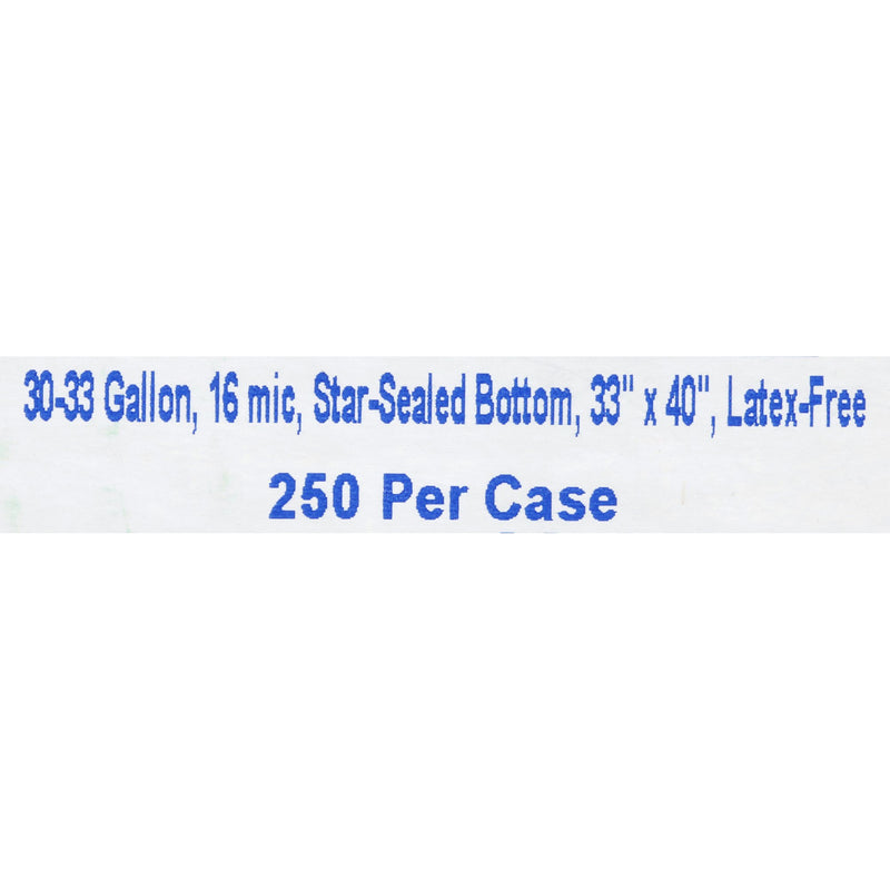 Biohazard Waste Bag McKesson 30 to 33 gal. Red Polymer Film 33 X 40 Inch