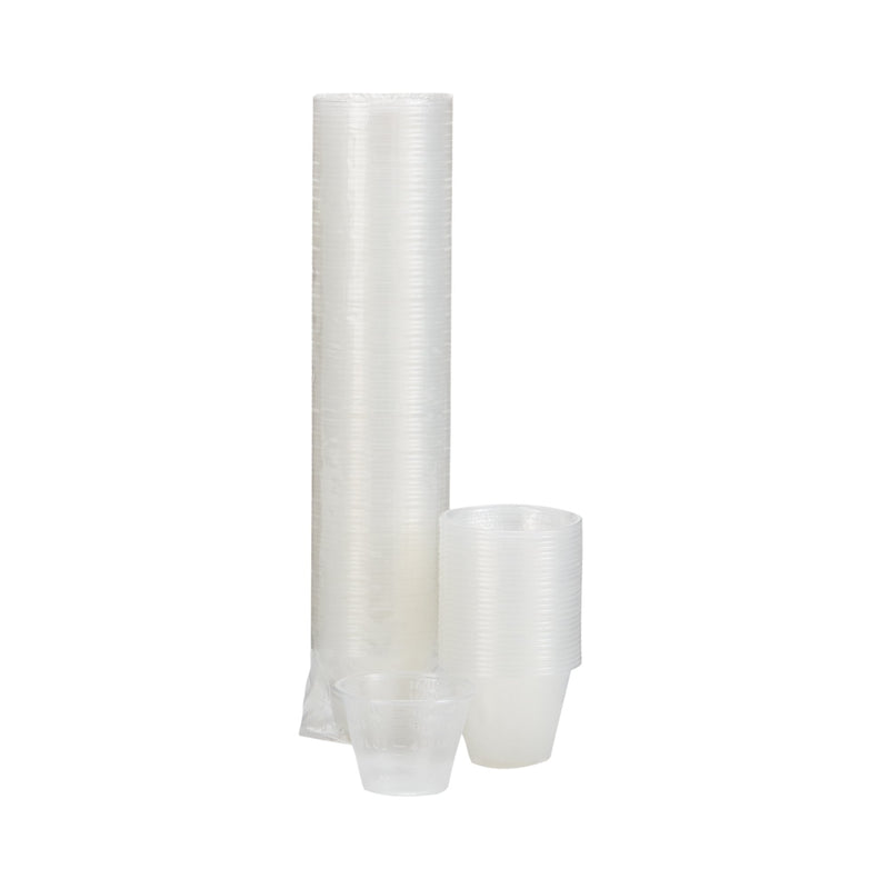 Medicine Cup McKesson 1 oz. Clear Plastic Disposable NonSterile