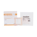 Dukal Silicone Foam Dressing Advazorb Border® 4 x 4" Square Silicone Adhesive with Border Sterile, 10/BX
