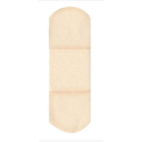Dukal Adhesive Strip American White Cross 1 x 3" Fabric Rectangle Tan Sterile, 1200 EA/CS