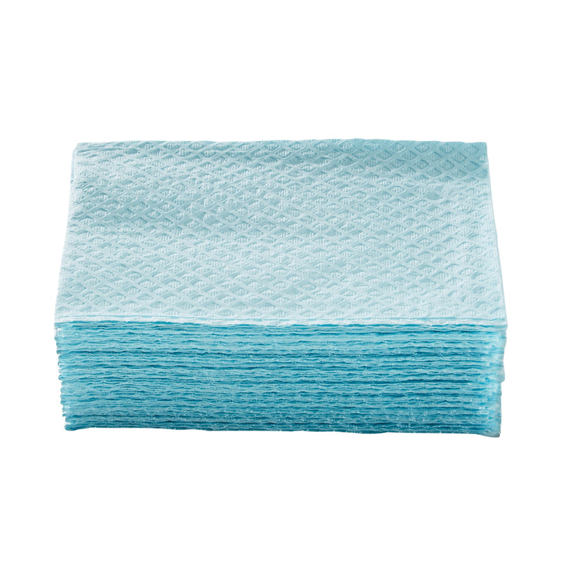 Procedure Towel McKesson 13 W X 18 L Inch Blue NonSterile