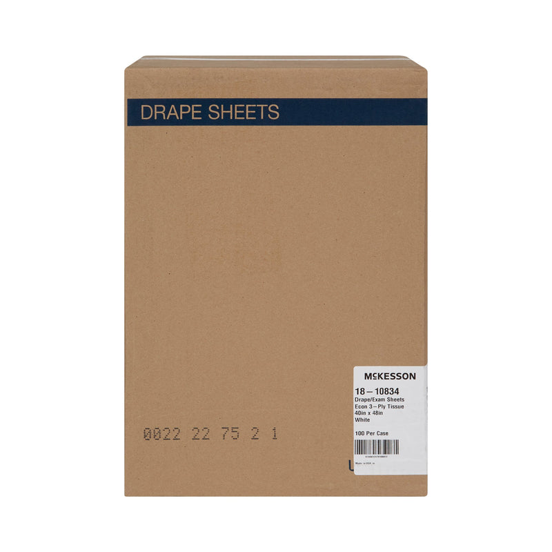 General Purpose Drape McKesson Physical Exam Drape 40 W X 48 L Inch NonSterile