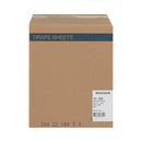 Stretcher Sheet McKesson Flat 40 W X 90 L Inch Blue 50% Cellulose Tissue / 50% Polyethylene Film Disposable