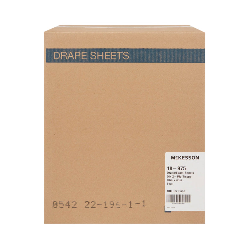 General Purpose Drape McKesson Physical Exam Drape 40 W X 48 L Inch NonSterile