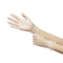 Exam Glove Trilon® Small NonSterile Vinyl Standard Cuff Length Smooth Clear Not Rated WITH PROP. 65 WARNING
